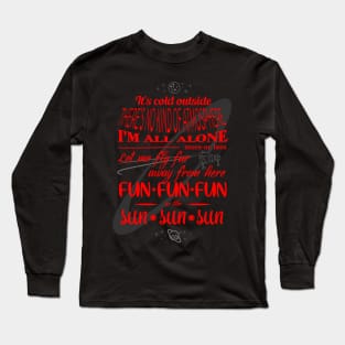 Red Dwarf Theme Song Long Sleeve T-Shirt